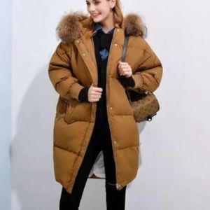 FAUX-FUR PARKA